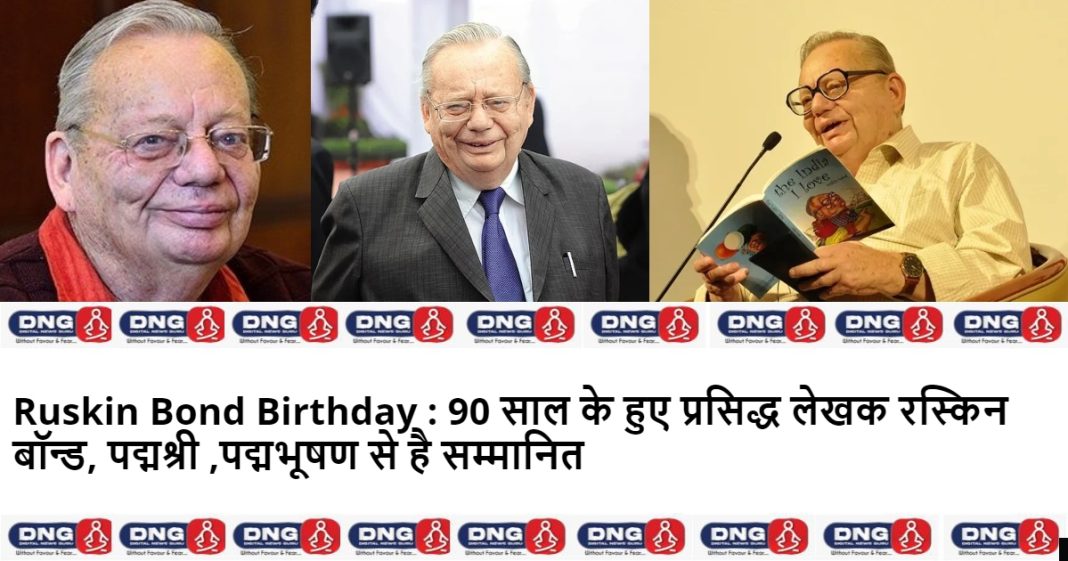 Ruskin Bond Birthday